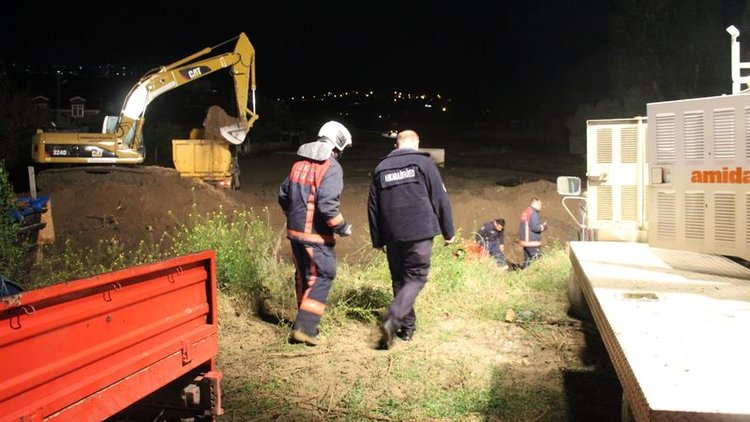 Ankara'da sağanak nedeniyle dere taştı, sele kapılan 6 hayvan öldü