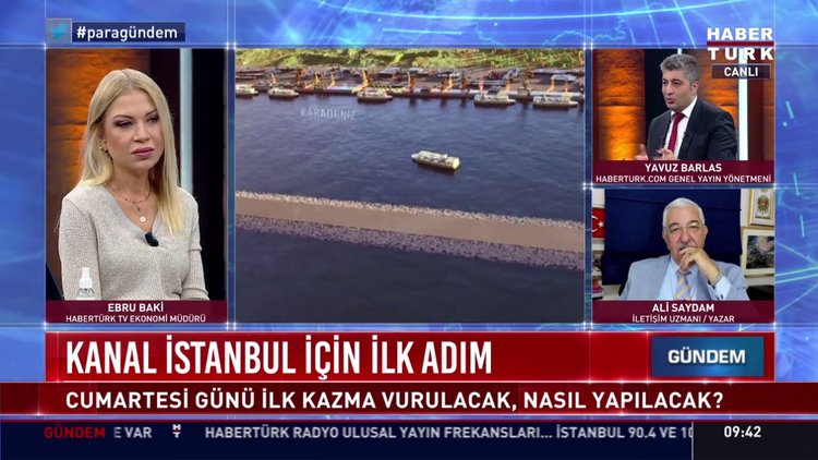 Kanal İstanbul için ilk adım!