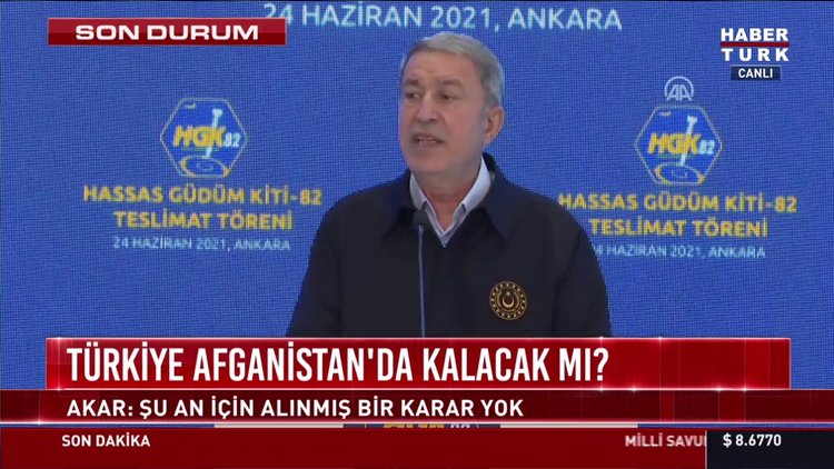 Son dakika! Türkiye Afganistan'da kalacak mı? Bakan Akar'dan Kabil Havalimanı açıklaması
