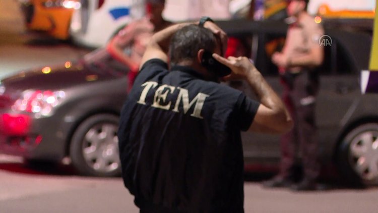 Polis kontrol noktasına ateş açtı