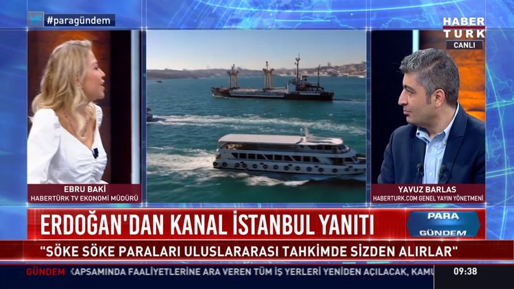 Kanal İstanbul'un ilk temeli atıldı