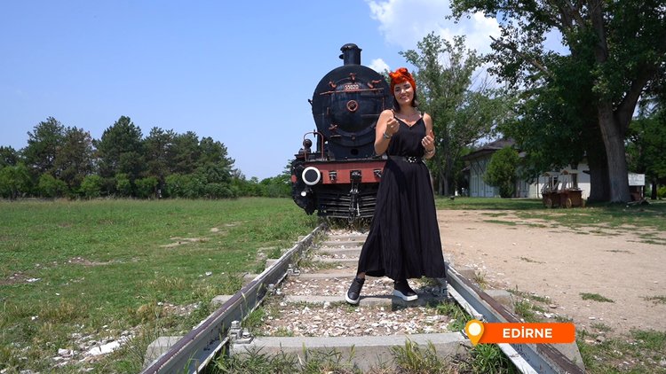 Tarihi Edirne Tren Garı'nda "Kara Tren Gelmez Mola" türküsü