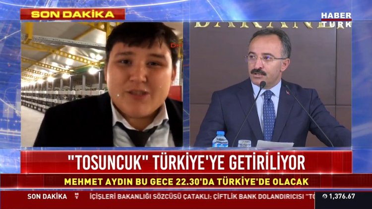 "Tosuncuk" Türkiye'ye getiriliyor