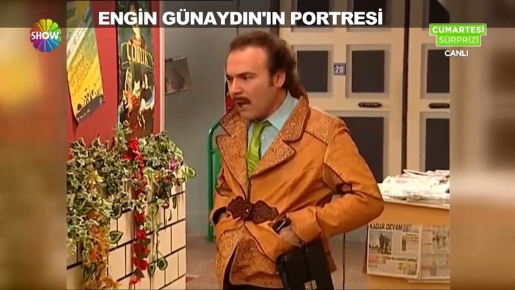 Engin Günaydın'ın renkli portresi
