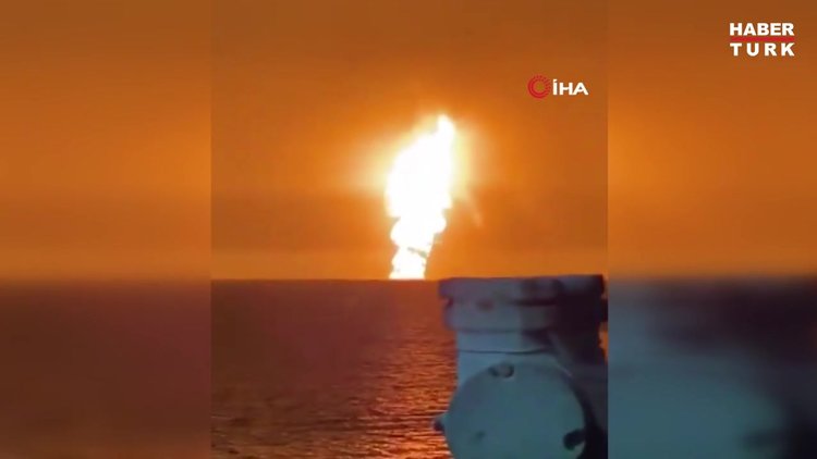 Hazar Denizi'nde büyük patlama