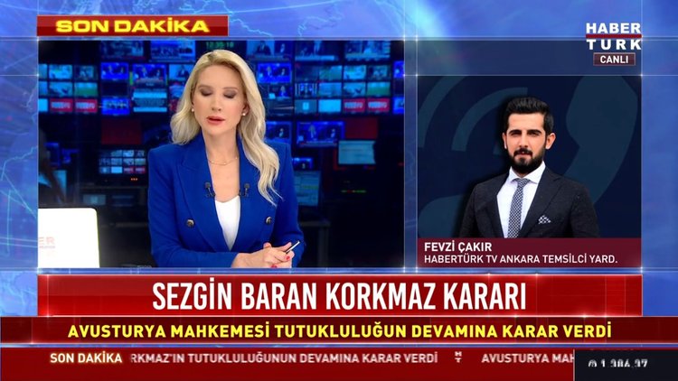 Avusturya'dan Sezgin Baran Korkmaz kararı