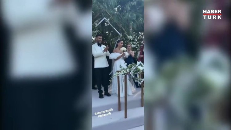 Zeynep Bastık ile Tolga Akış evlendi