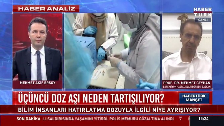 Habertürk Manşet - 13 Temmuz 2021 (Bilim insanları hatırlatma dozuyla ilgili neden ayrışıyor?)