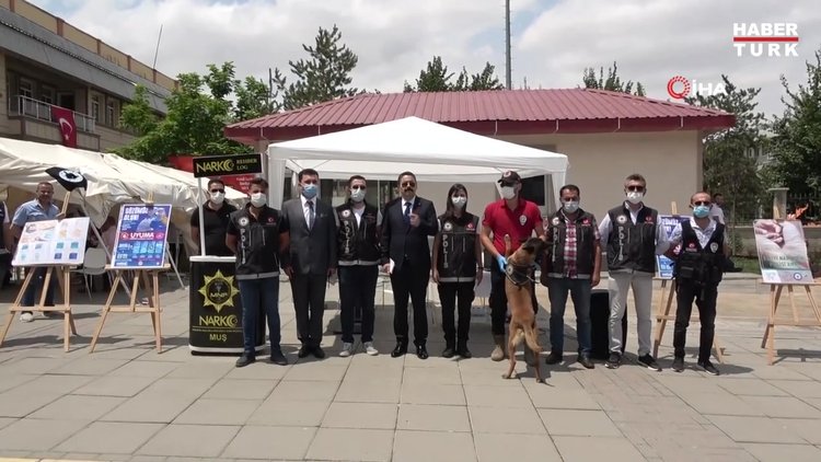 Polisten uyuşturucu ve organize suçlara karşı mücadele çalışması