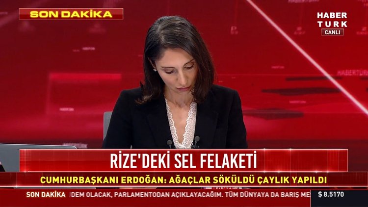 Erdoğan'dan Rize'deki sel felaketiyle ilgili açıklama