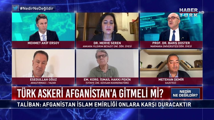 Nedir Ne Değildir - 16 Temmuz 2021 (Türk askeri Afganistan'a gitmeli mi?)