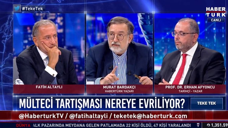 Habertürk TV'de tarihin ışığında salgın ve mülteciler konusu masaya yatırıldı - Part 1