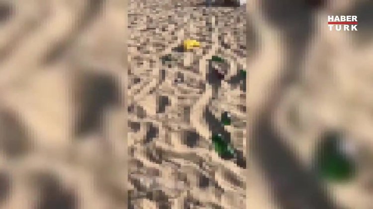 Bozcaada Belediyesi paylaştı! 'Pes artık' dedirten görüntü!