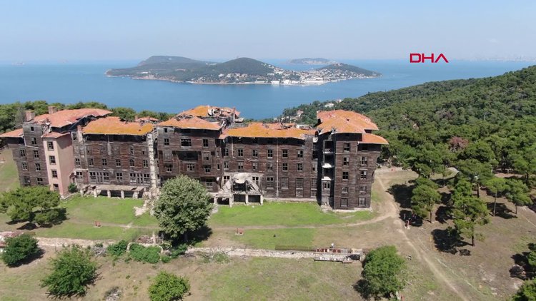 Büyükada Rum Yetimhanesi'nde milim milim yürütülen çalışma tamamlandı