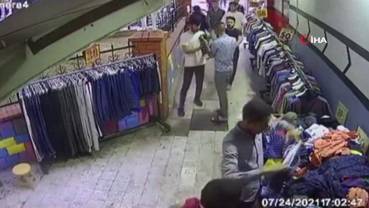 Bahçelievler'de hırsızlık şüphelisine meydan dayağı