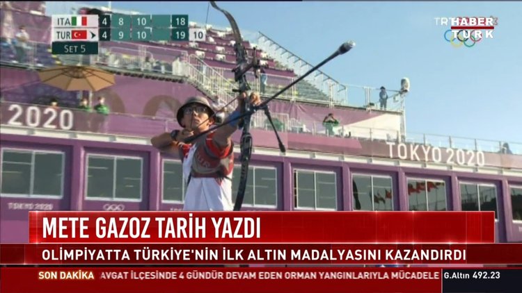 Mete Gazoz tarih yazdı!