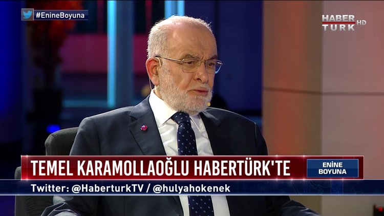 Enine Boyuna - 30 Temmuz 2021 (Saadet Partisi Lideri Temel Karamollaoğlu Habertürk&#039;te)
