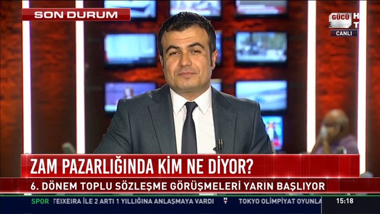 Zam pazarlığı yarın başlıyor