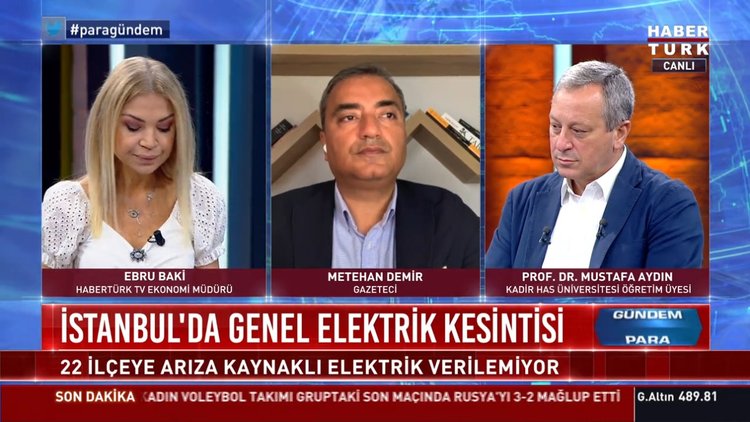 İstanbul'da genel elektrik kesintisi