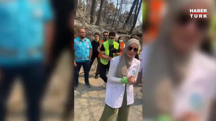 Haluk Levent ile Gamze Özçelik, Manavgat'ta buluştu