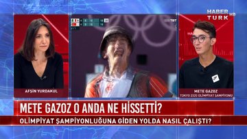 Milli okçu Mete Gazoz şampiyonluk öyküsünü anlattı | Haber Bülteni - 4 Ağustos 2021 