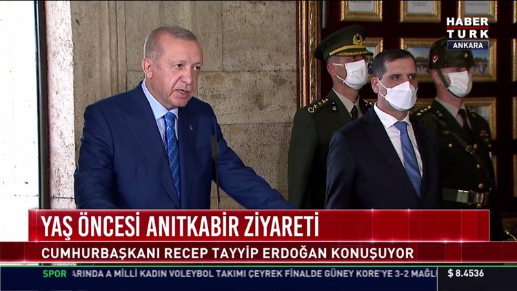 Yüksek Askeri Şura öncesi Anıtkabir ziyareti