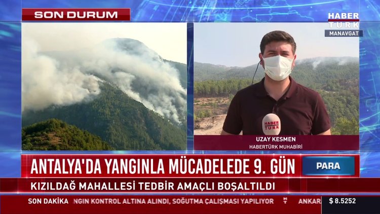 Yangınlarla mücadelede 9. gün!