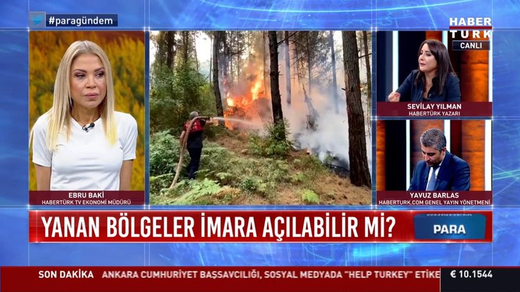 Yanan bölgeler imara açılabilir mi?