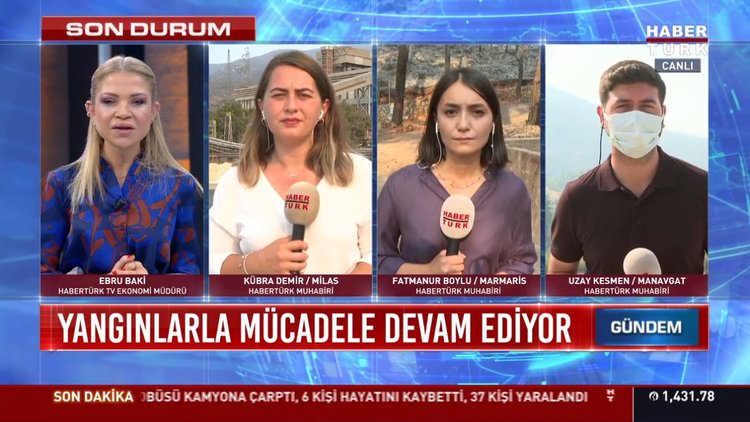 Yangınlarla mücadele devam ediyor... Milas, Marmaris ve Manavgat'ta son durum ne?