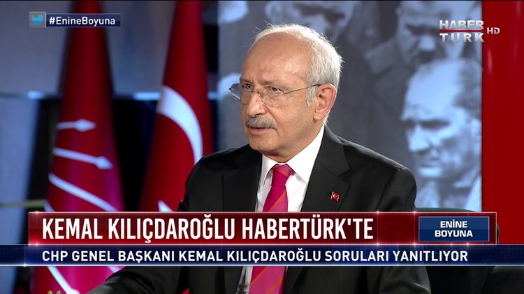 Enine Boyuna - 6 Ağustos 2021 (CHP Lideri Kemal Kılıçdaroğlu Habertürk’te)