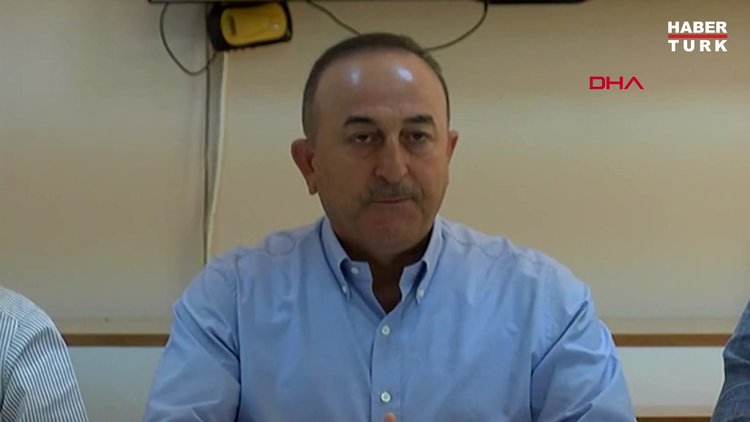 Çavuşoğlu, Manavgat'ta incelemelerde bulundu