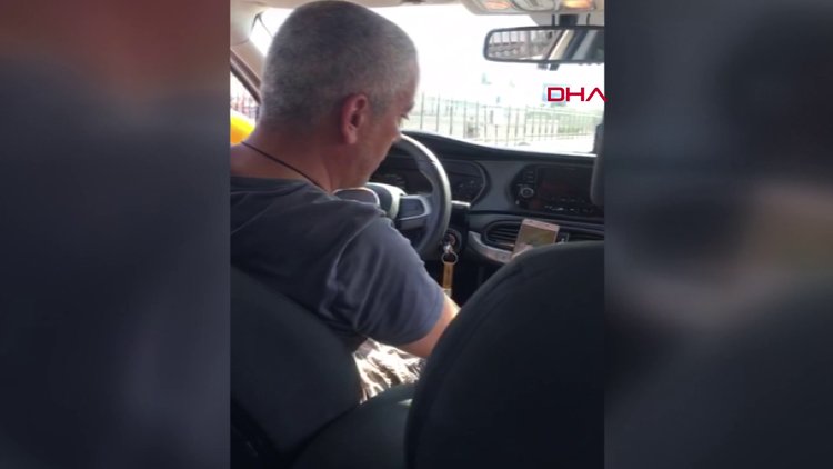 Polisi turist sanan taksici Taksim'den Şişli'ye 500 lira istedi