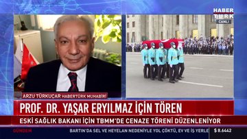 Prof. Dr. Yaşar Eryılmaz için tören