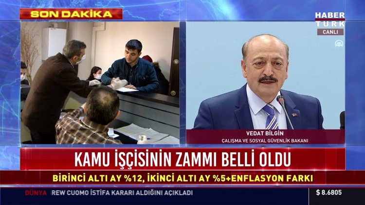 SON DAKİKA... Kamu işçisinin zammı belli oldu!