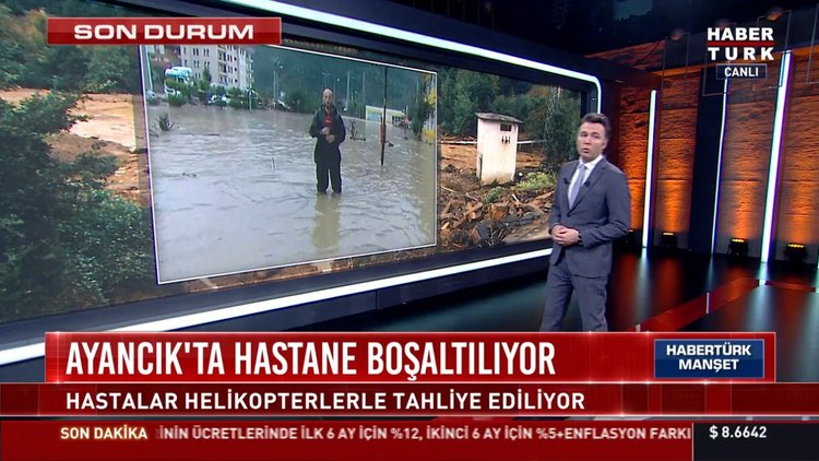 Bartın'da sel! 2 köye ulaşım sağlayan köprüler yıkıldı