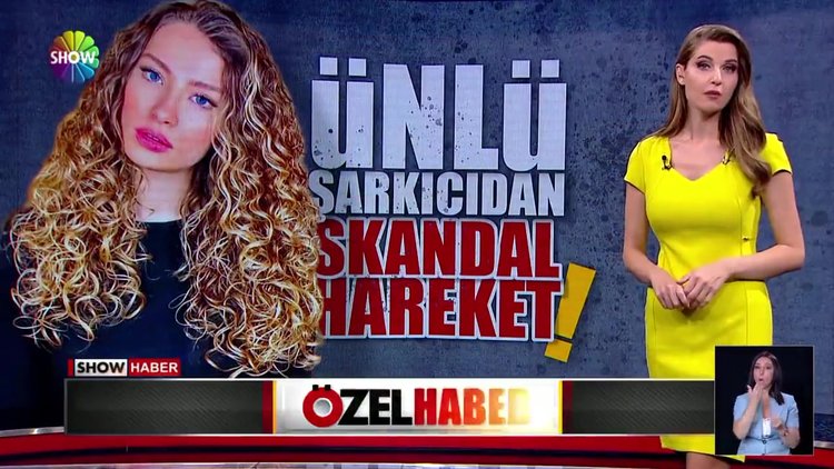 Şarkıcı Irmak Arıcı'dan tükürük rezaleti!