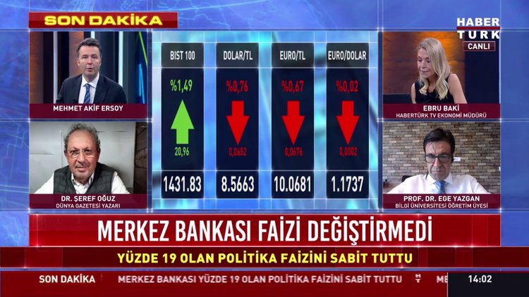 SON DAKİKA... Merkez Bankası faizi açıkladı!