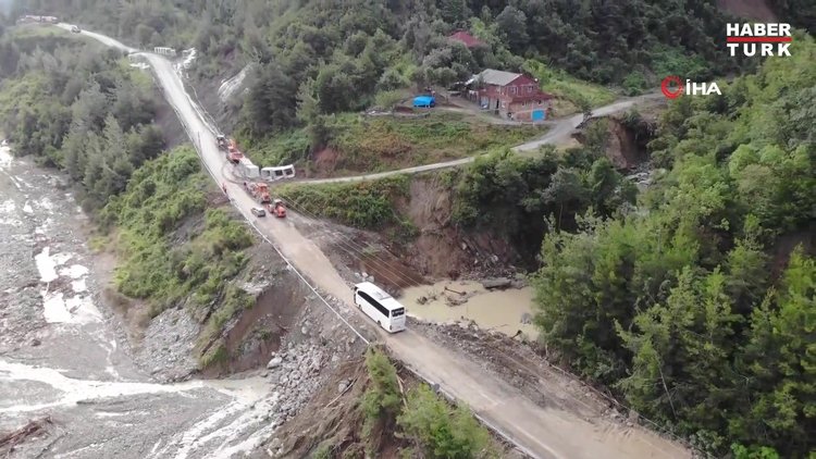 Sinop-Ayancık yolu ulaşıma açıldı