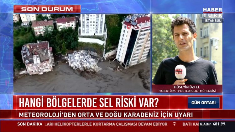 SON DURUM... Hangi bölgelerde sel riski var?