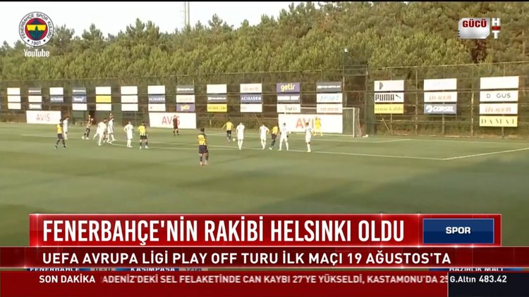 Fenerbahçe'nin rakibi Helsinki oldu