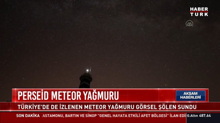 Perseid meteor yağmuru