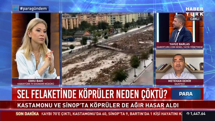 Sel felaketinde köprüler neden çöktü?