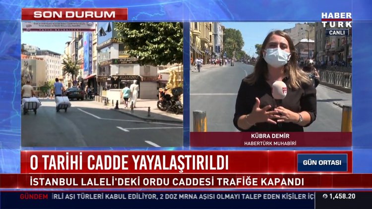SON DURUM... O tarihi cadde yayalaştırıldı