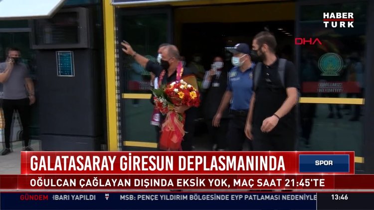 Galatasaray Giresun deplasmanında