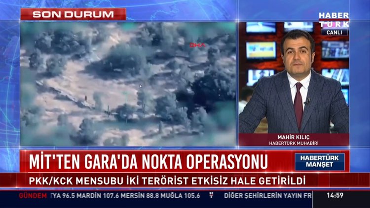 SON DURUM... MİT'ten Gara'da nokta operasyonu