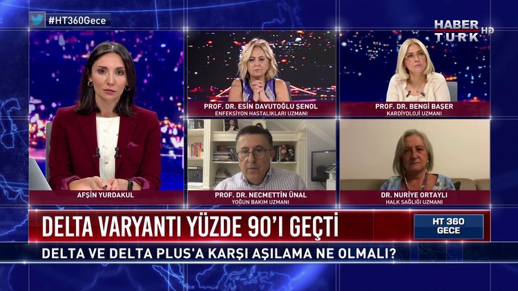 HT 360 Gece - 20 Ağustos 2021 (Delta ve Delta Plus’a karşı aşılama ne olmalı?)