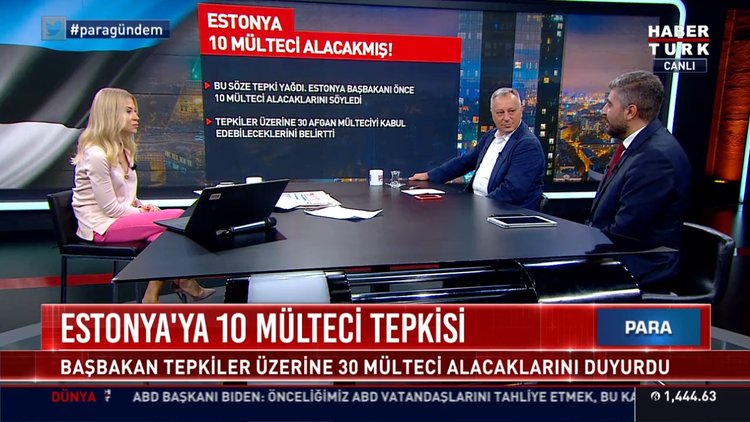 Estonya'ya 10 mülteci tepkisi