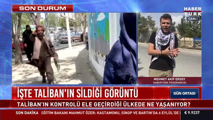 SON DURUM! Taliban'dan Habertürk'e 2. müdahale