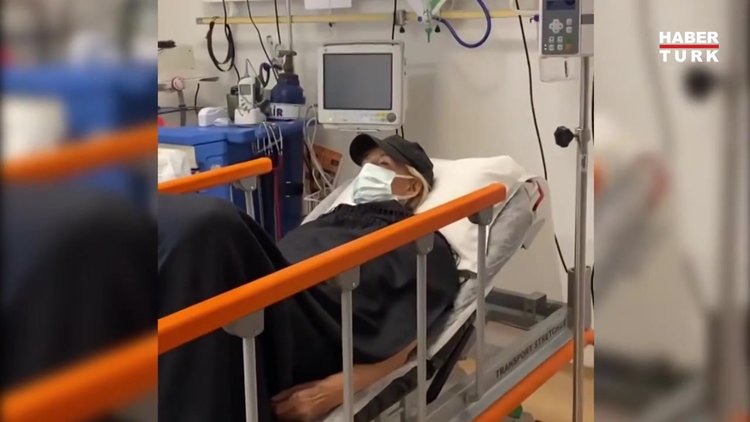 Filiz Akın hastaneye kaldırıldığı görüntüleri paylaştı: Tansiyon tehlikeli derecede düşük, ateş 42...