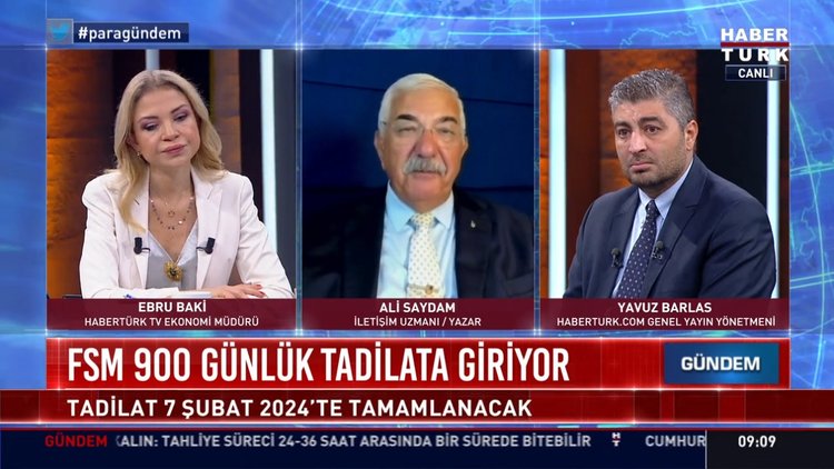 FSM 900 günlük tadilata giriyor